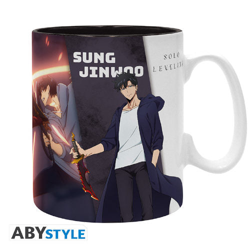 Tazza Solo Leveling Sung Jinwoo and Igris