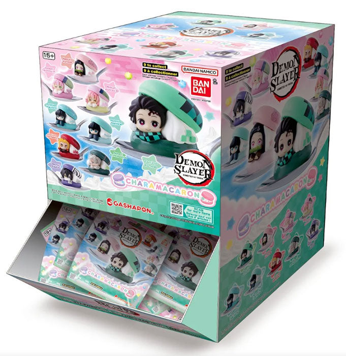 Demon Slayer Gashapon Blind Chara Macaron 1pz Assortimento