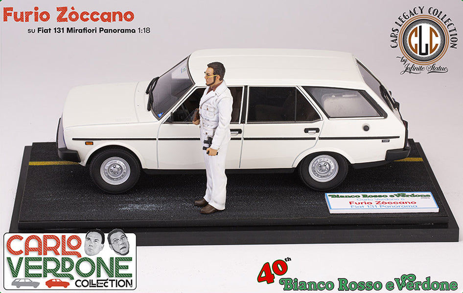 INFINITE Carlo Verdone Furio Fiat 131 Panorama Scala 1:18