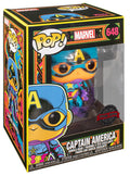 FUNKO POP Captain America Blacklight 648