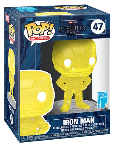 FUNKO POPS Art Series Infinity Saga Iron Man Bobble 47