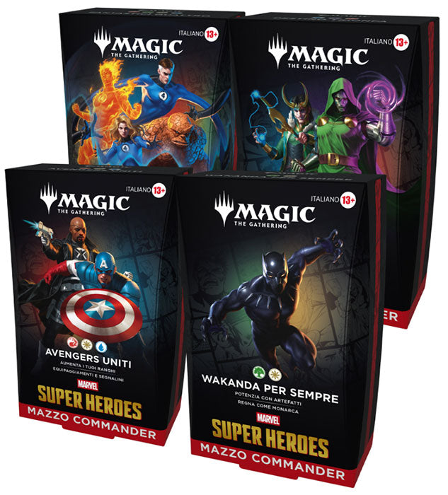 Magic ITA Marvel Super Heroes 1 Mazzo Commander Ass.to
