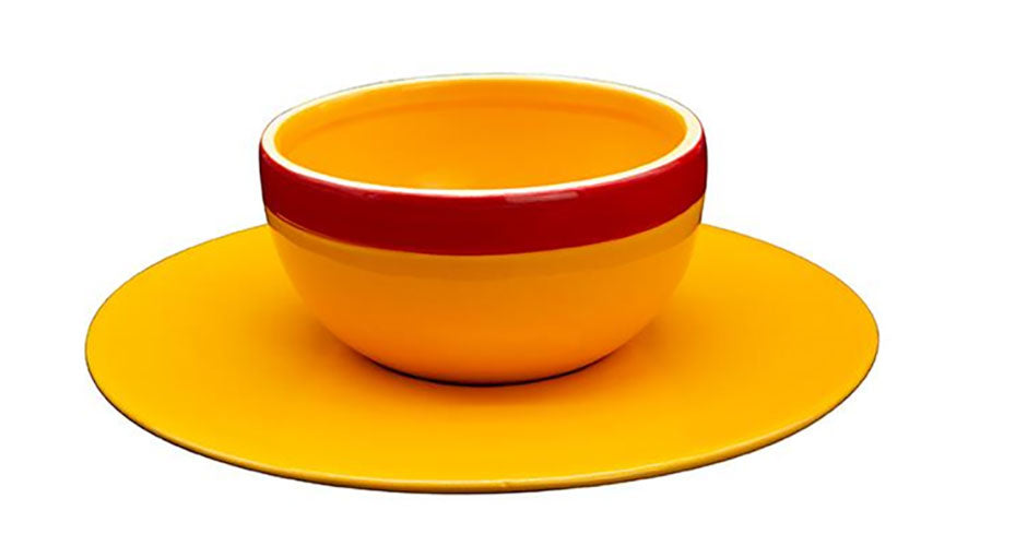 Tazza Bowl + Piatto One Piece Straw Hat