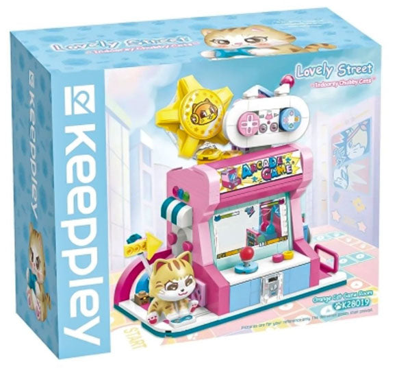 KEEPPLEY Lovely Street Orange Cat Game Room
