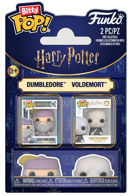 FUNKO BITTY POP 2 Pack Harry Potter Silente & Lord Voldemort