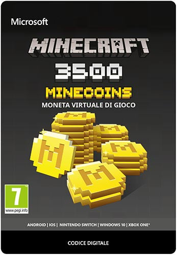 Microsoft Minecraft Minecoins 3500 Coins PIN