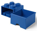 Contenitore LEGO Cassetto Brick 4 Blu