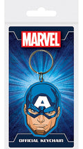 Portachiavi Marvel Captain America Head