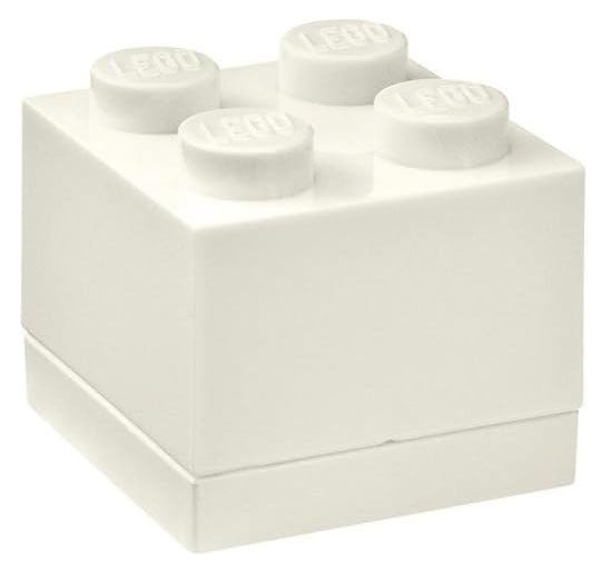 Contenitore LEGO Mini Box 4 Bianco