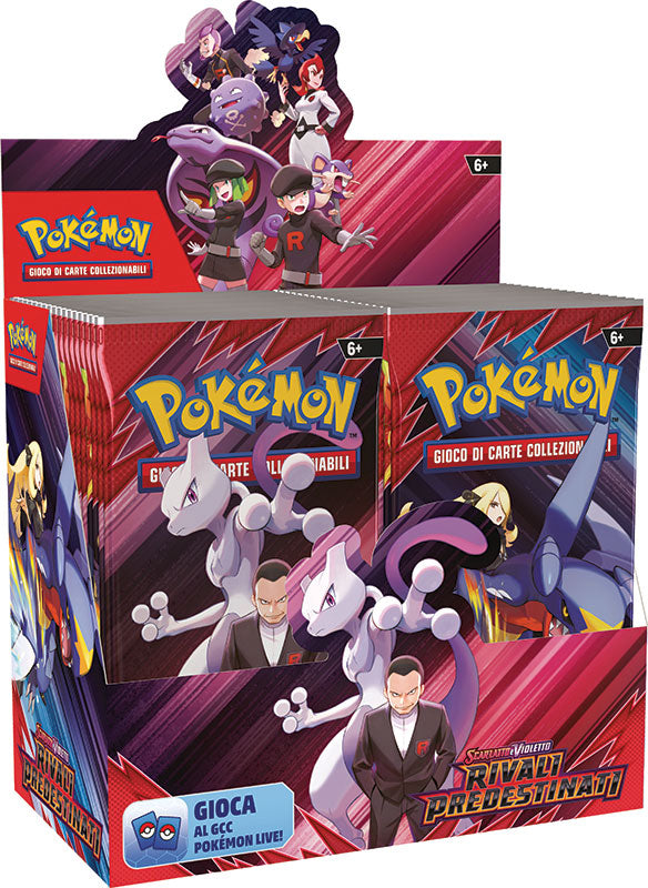 Pokemon ITA Team Rocket: Rivali Predestinati Box 36 Buste
