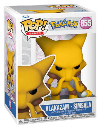 FUNKO POP Pokemon Alakazam 855