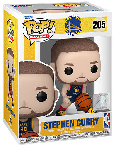 FUNKO POP NBA Golden State Warriors Stephen Curry (City) 205