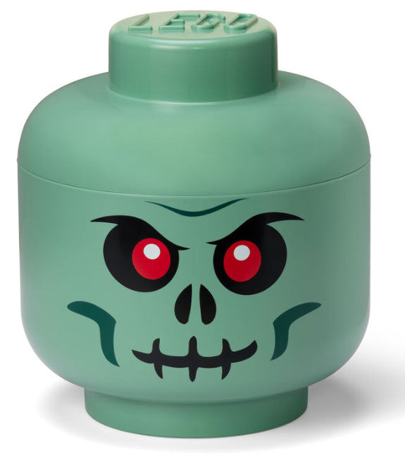 Contenitore LEGO Testa Large Skeleton Verde