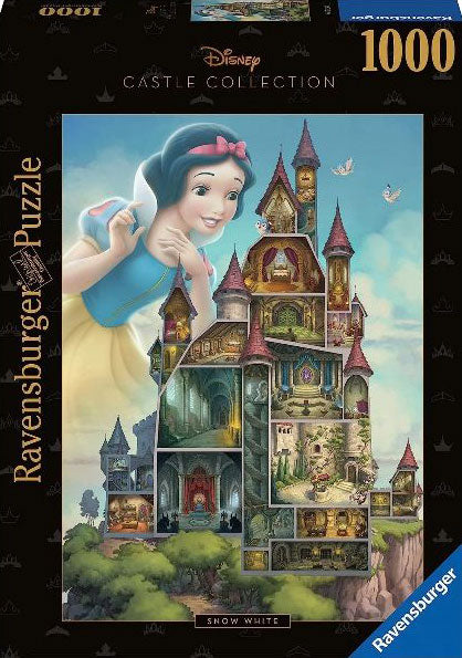Puzzle 1000pz Disney Princess Biancaneve Castle Collection
