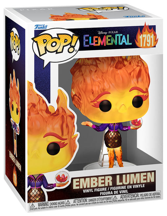 FUNKO POP Disney Elemental Ember w/Vivisteria Flower 1791