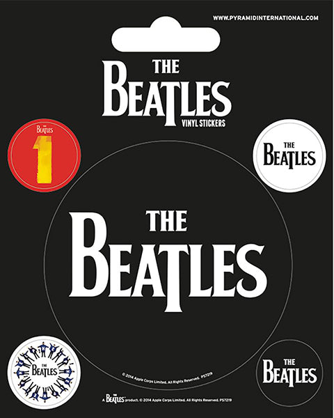 Adesivi The Beatles Black