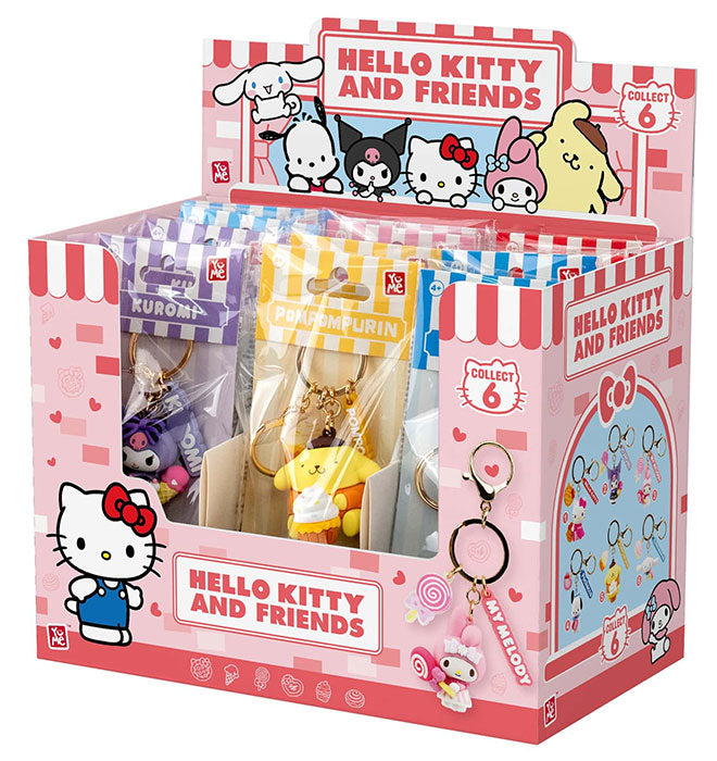 YuMe Portachiavi Hello Kitty Tea Party Series 1pz Ass.to