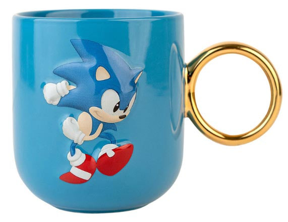 Tazza 3D Sonic The Hedgehog con Anello