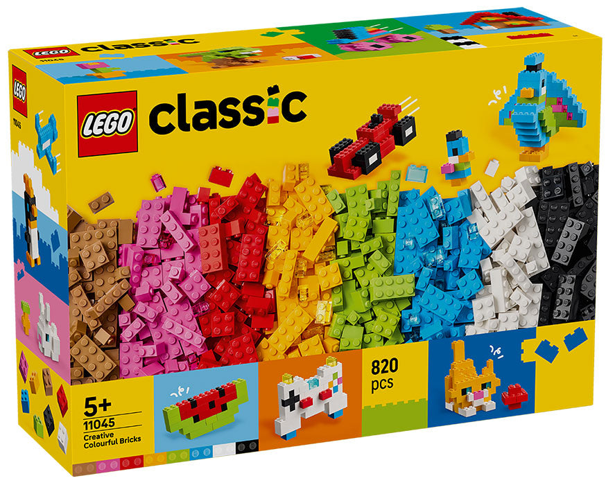 11045 Classic Mattoncini Colorati Creativi