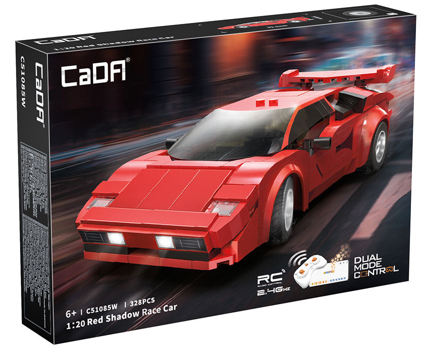 CADA RC Red Shadow Race Car - 328pcs