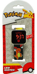 Orologio da Polso Digitale LED Pokemon Nero