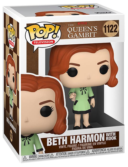 FUNKO POP Regina degli Scacchi Beth Harmon w/Rook 1122