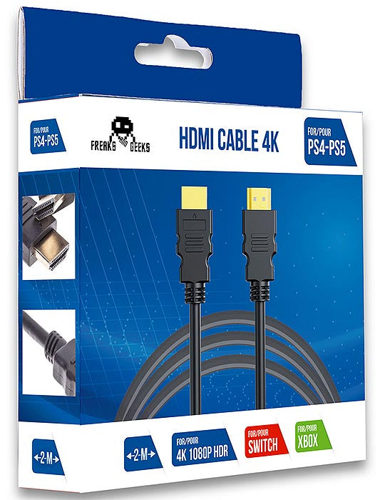 FREAKS Cavo HDMI 4K 1080 HDR Ethernet 1.4 2m