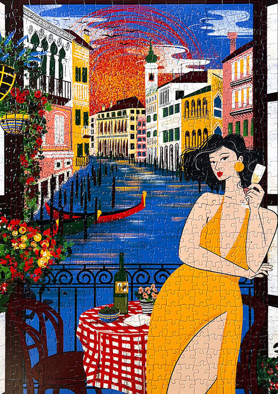 Puzzle 500pz Incontro al Canal Grande