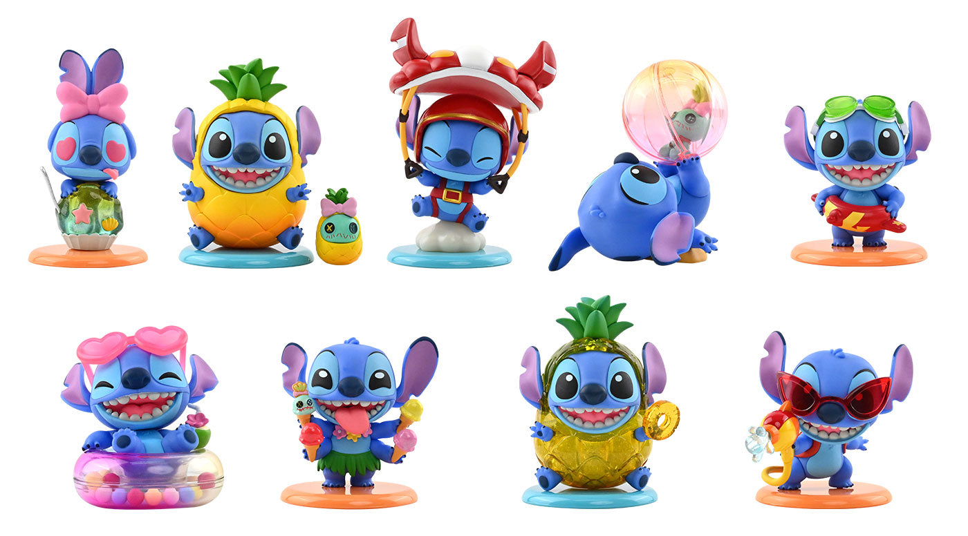 YuMe Cosbi Disney Stitch Holiday Series 1pz Assortimento