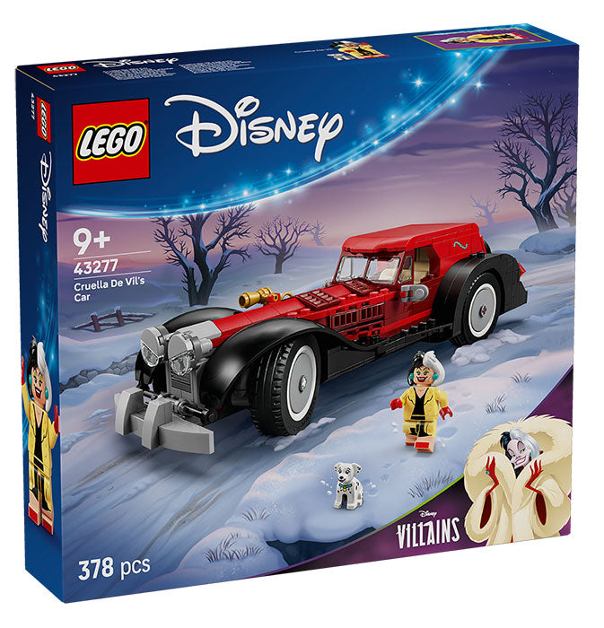 43277 Disney Classic Auto di Crudelia De Mon RARE