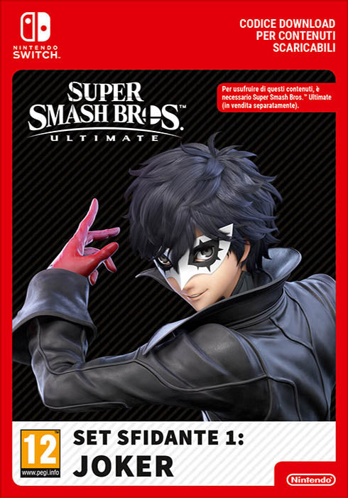 Super Smash Bros. Ultimate Joker Challenger Pack DLC SWI