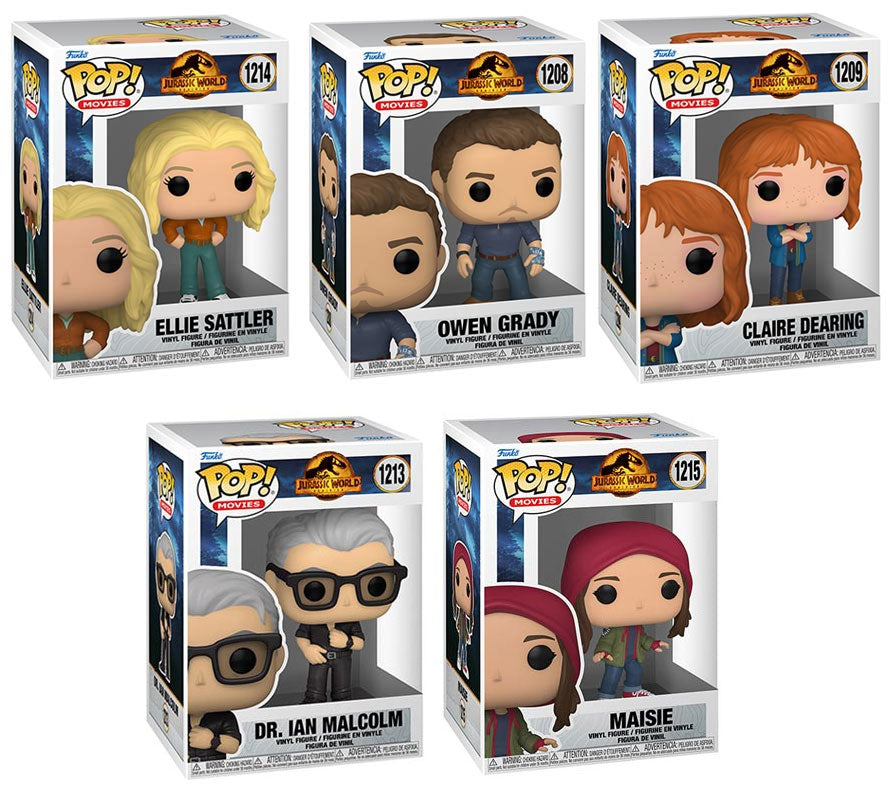 FUNKO POP ASSORTIMENTO Jurassic World 3 S2