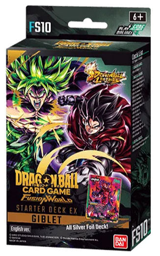 Dragon Ball ENG Super Fusion World Starter Deck FS10 1 Mazzo
