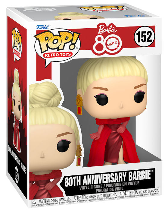 FUNKO POP Barbie 80th Anniversary 152