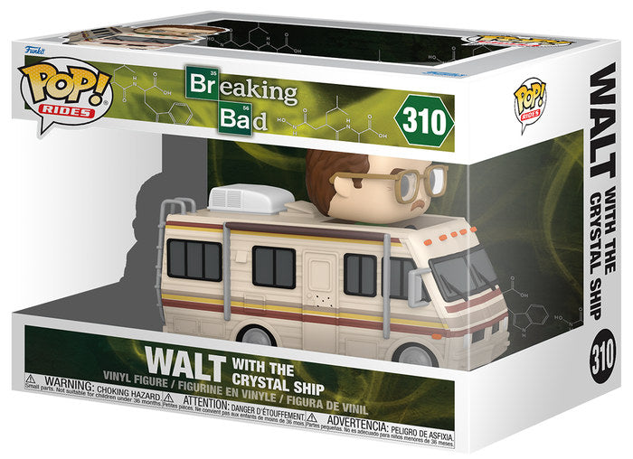 FUNKO POPS Breaking Bad Walt w/the Crystal Ship 310