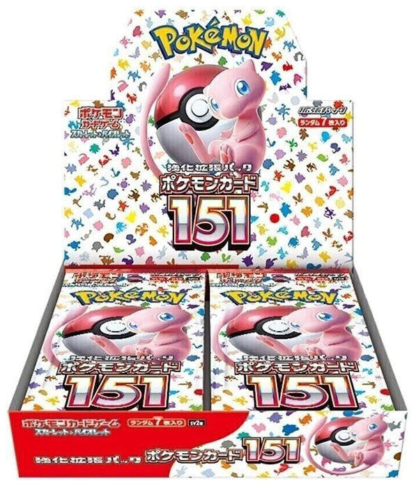 Pokemon JPN Scarlatto e Violetto 151 Booster Box 20 Buste