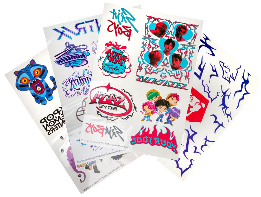 Tattoo Stickers KPop Demon Hunters