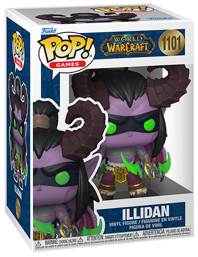 FUNKO POP World of Warcraft War Within Illidan w/Chase 1101