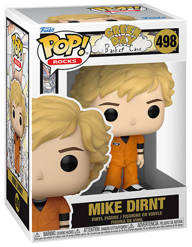 FUNKO POP Rocks Green Day Basket Case Mike Dirnt 498