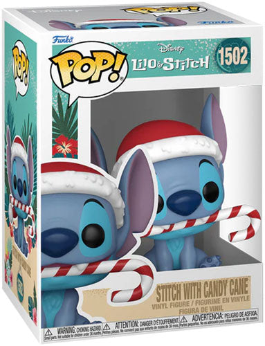 FUNKO POP Holiday Disney Stitch w/Candy Cane 1502