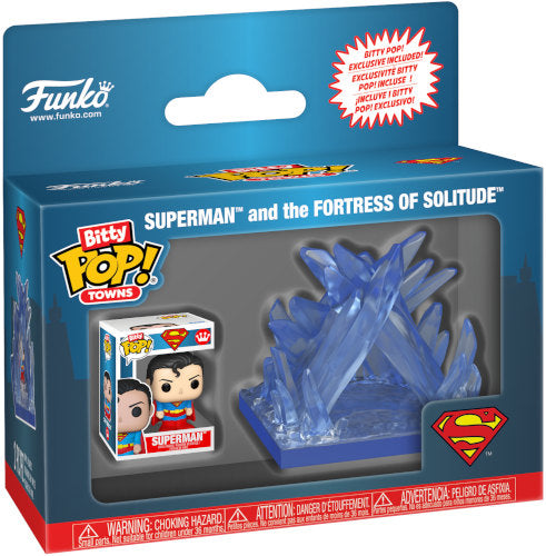 FUNKO BITTY POP Town Superman & The Fortress of Solitude