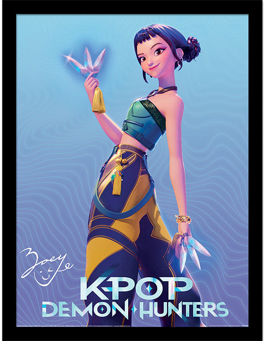 Quadro KPop Demon Hunters Collector Print Zoey
