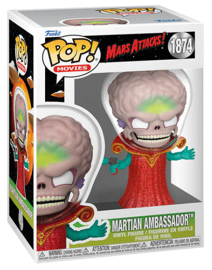 FUNKO POP Mars Attacks! Martian Ambassador 1874