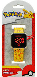 Orologio da Polso Digitale LED Pokemon Giallo