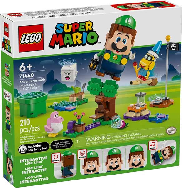 71440 Super Mario Avventure di LEGO Luigi Interattivo