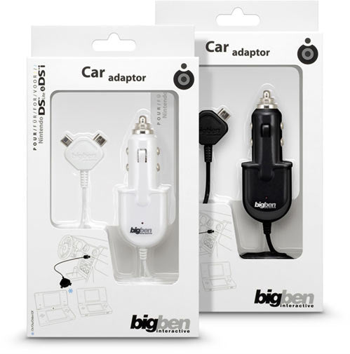 DSi NDSLite Alimentatore Auto Bigben