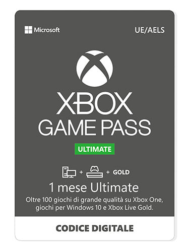 Microsoft Xbox Game Pass Ultimate 1 Mese PIN