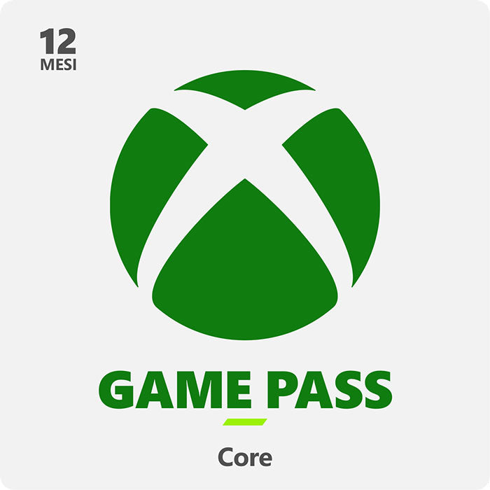 Microsoft Xbox Game Pass Core 12 Mesi PIN