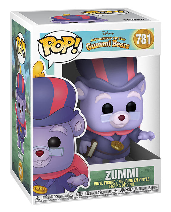 FUNKO POP Disney Adventures of the Gummi Bear Zummi 781