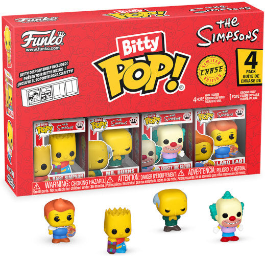 FUNKO BITTY POP 4 Pack The Simpsons Bart